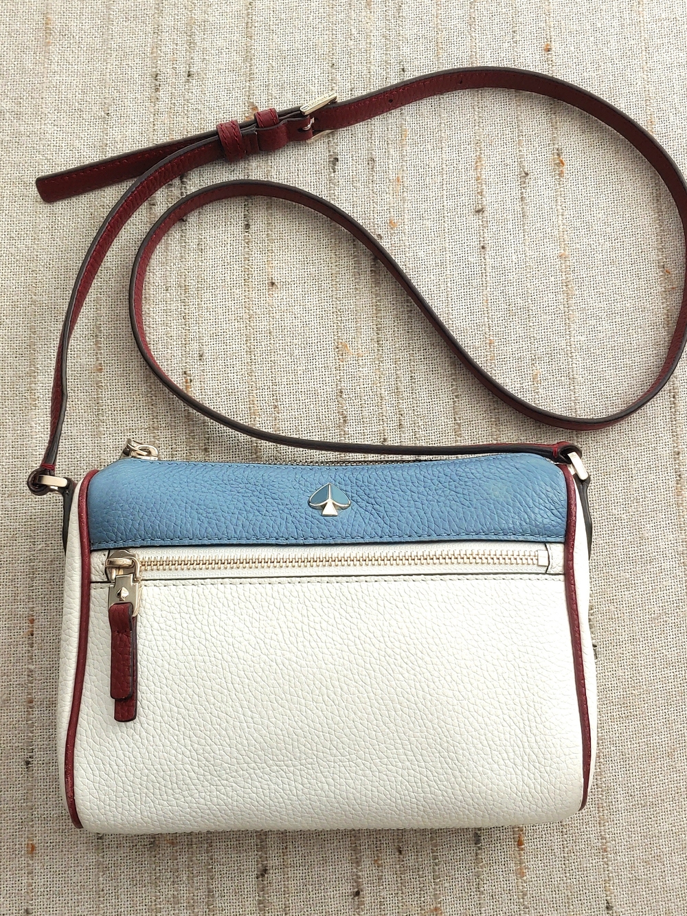 Kate Spade Polly Colorblock Leather Crossbody Bag from Retail Boutique